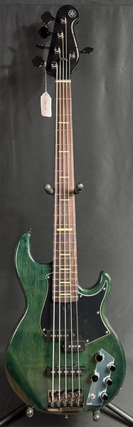 Yamaha BB735A Broad Bass 5-String Bass Guitar Indigo Blue w/ Gig Bag (331)