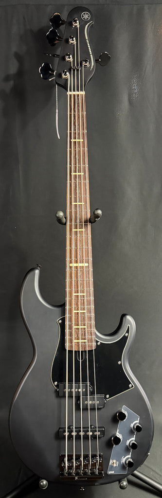 Yamaha BB735A Broad Bass 5-String Bass Guitar Translucent Matte Black w/ Gig Bag (100)