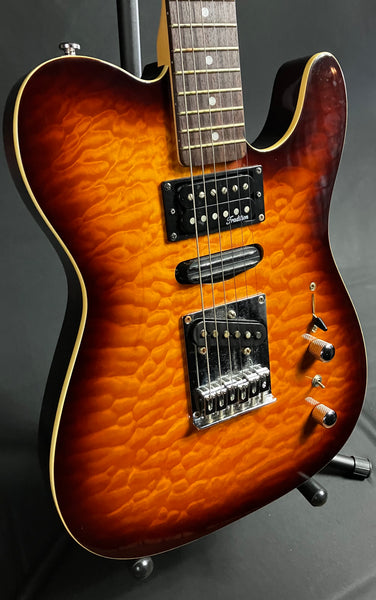 Tradition Jerry Reid Pro Signature Tele-Style Electric Guitar Tobacco Sunburst Finish