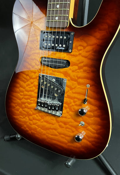 Tradition Jerry Reid Pro Signature Tele-Style Electric Guitar Tobacco Sunburst Finish