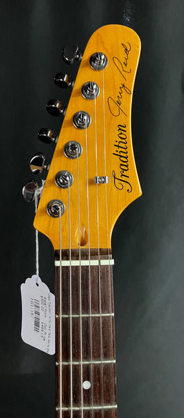 Tradition Jerry Reid Pro Signature Tele-Style Electric Guitar Tobacco Sunburst Finish