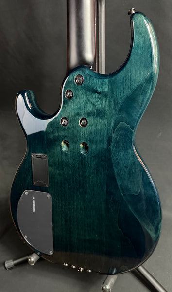 Yamaha BB734A Broad Bass 4-String Bass Guitar Indigo Blue Finish w/ Gig Bag (342)