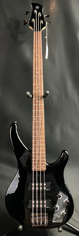 Yamaha TRBX304BL 4-String Electric Bass Guitar Gloss Black Finish