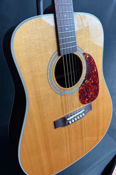 Bristol by Blueridge BL-160 Deluxe Dreadnought Acoustic Guitar Gloss Natural w/ Gig Bag