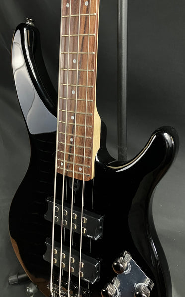 Yamaha TRBX304BL 4-String Electric Bass Guitar Gloss Black Finish