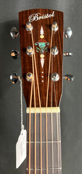 Bristol by Blueridge BL-160 Deluxe Dreadnought Acoustic Guitar Gloss Natural w/ Gig Bag