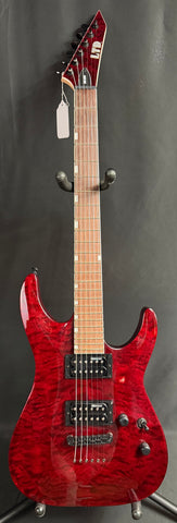 ESP LTD MH-200QM NT Electric Guitar See-Thru Black Cherry (441)