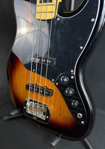 G&L Tribute JB 4-String Bass Guitar 3-Tone Sunburst Finish