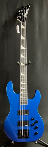Jackson JS3 Concert Bass 4-String Bass Guitar Metallic Blue Finish