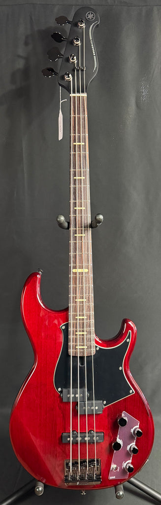 Yamaha BB734A Broad Bass 4-String Bass Guitar Fired Red Finish w/ Gig Bag (024)