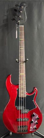 Yamaha BB734A Broad Bass 4-String Bass Guitar Fired Red Finish w/ Gig Bag (024)