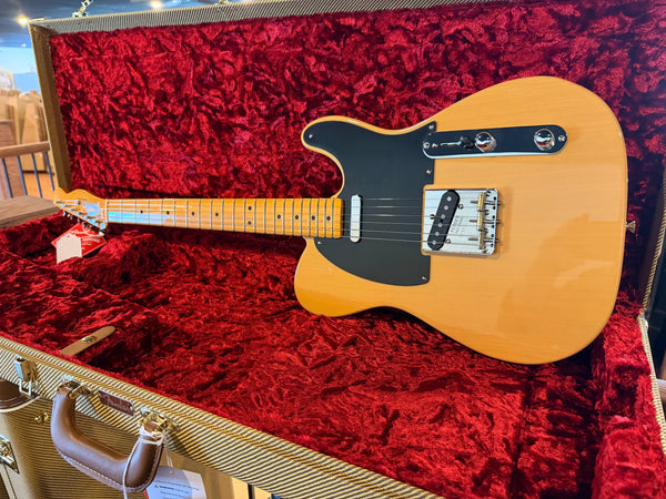 Fender American Vintage II 1951 Telecaster Electric Guitar Butterscotch Blonde w/ OHSC