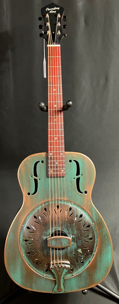 Recording King RM-997E-VG Swamp Dog Resonator w/ Fishman Nashville
