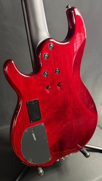 Yamaha BB734A Broad Bass 4-String Bass Guitar Fired Red Finish w/ Gig Bag (024)
