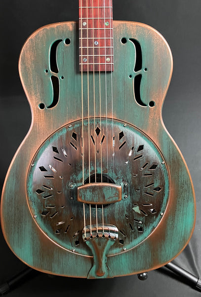 Recording King RM-997E-VG Swamp Dog Resonator w/ Fishman Nashville