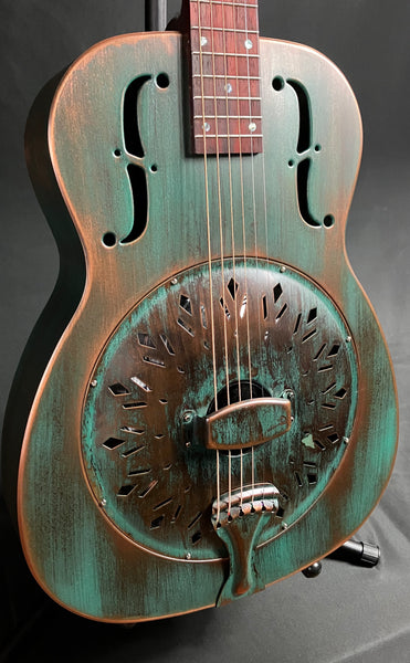Recording King RM-997E-VG Swamp Dog Resonator w/ Fishman Nashville