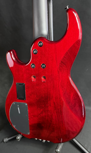 Yamaha BB734A Broad Bass 4-String Bass Guitar Fired Red Finish w/ Gig Bag (024)