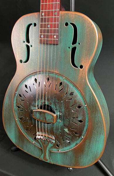 Recording King RM-997E-VG Swamp Dog Resonator w/ Fishman Nashville