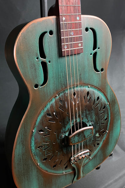 Recording King RM-997E-VG Swamp Dog Resonator w/ Fishman Nashville