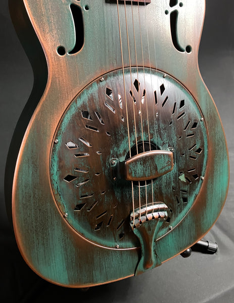 Recording King RM-997E-VG Swamp Dog Resonator w/ Fishman Nashville