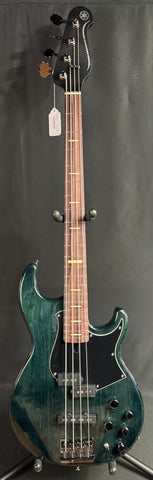 Yamaha BB734A Broad Bass 4-String Bass Guitar Indigo Blue Finish w/ Gig Bag (271)