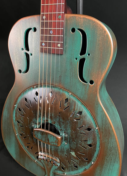 Recording King RM-997E-VG Swamp Dog Resonator w/ Fishman Nashville