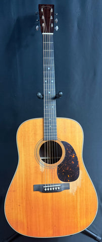 Martin D-28 Street Legend Dreadnought Acoustic Guitar Aged Natural Finish w/ Case