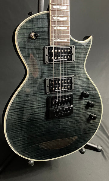 ESP LTD EC-1000 Evertune Electric Guitar See-Thru Black Finish