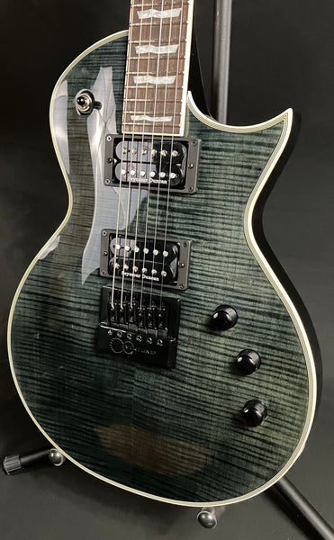 ESP LTD EC-1000 Evertune Electric Guitar See-Thru Black Finish