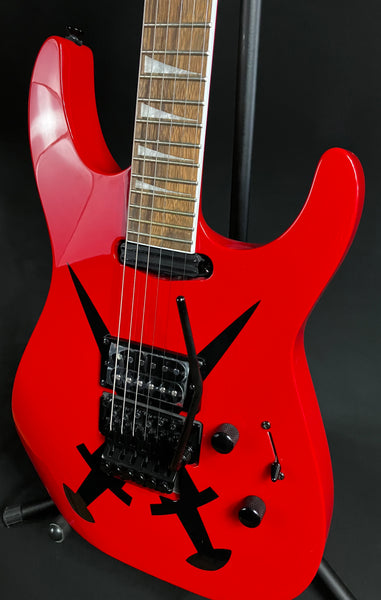 Jackson SL1A DX Soloist Electric Guitar Red Cross Daggers Finish