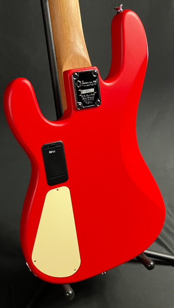Charvel Pro-Mod San Dimas Bass PJ IV 4-String Bass Guitar Satin Ferrari Red Finish