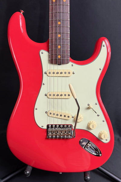 Fender American Vintage II 1961 Stratocaster Electric Guitar Fiesta Red Finish w/ OHSC