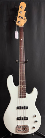 G&L Tribute JB-2 4-String Bass Guitar Olympic White Finish