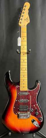 G&L Tribute Legacy HSS Electric Guitar 3-Tone Sunburst Finish