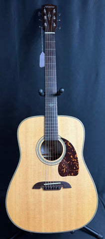 Alvarez MD60 Herringbone Masterworks Dreadnought Acoustic Guitar Natural w/ Gig Bag