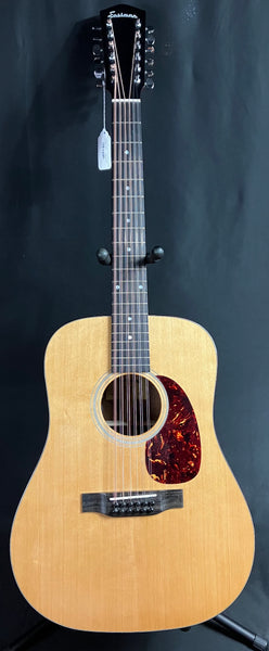 Eastman E1D-12 Deluxe 12-String Dreadnought Acoustic-Electric Guitar Gloss Natural w/ Gig Bag