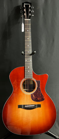 Eastman AC222CE-DLX Grand Auditorium Cutaway Acoustic-Electric Guitar Goldburst w/ Gig Bag