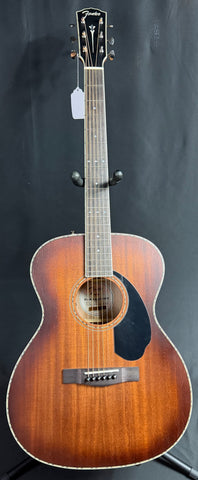 Fender PO-220E Orchestra Acoustic-Electric Guitar Aged Cognac Burst Finish w/ OHSC (190)