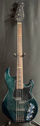 Yamaha BB734A Broad Bass 4-String Bass Guitar Indigo Blue Finish w/ Gig Bag (339)