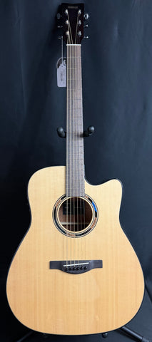Yamaha TAG1 C TransAcoustic Dreadnought Cutaway Acoustic-Electric Guitar Natural w/ Soft Case