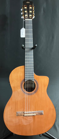 Cordoba C5 CE Classical Cutaway Acoustic-Electric Guitar Gloss Natural Finish