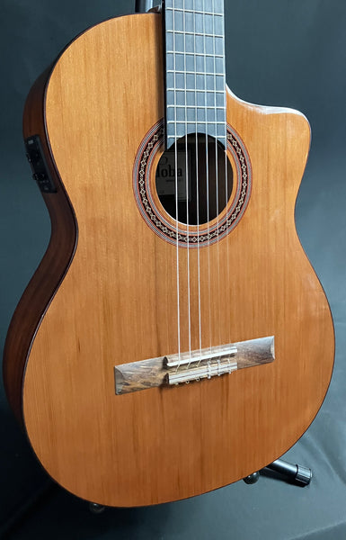 Cordoba C5 CE Classical Cutaway Acoustic-Electric Guitar Gloss Natural Finish