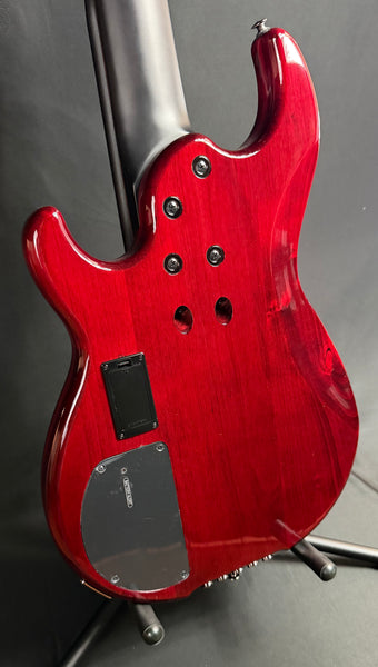 Yamaha BB735A Broad Bass 5-String Bass Guitar Fired Red Finish w/ Gig Bag (246)