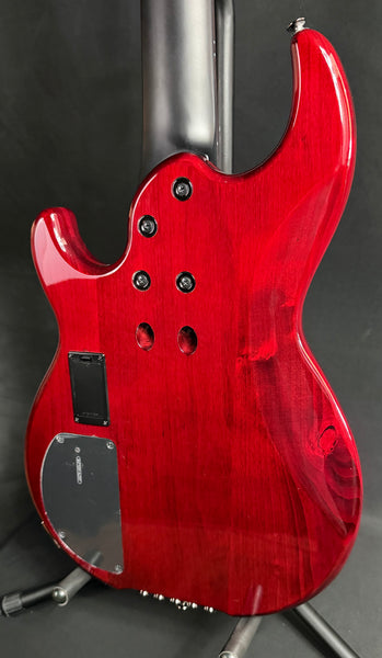 Yamaha BB735A Broad Bass 5-String Bass Guitar Fired Red Finish w/ Gig Bag (246)