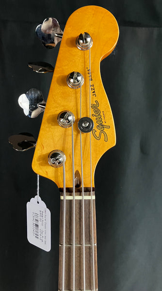Squier Classic Vibe 60's Jazz Bass 4-String Bass Guitar 3-Tone Sunburst (439)