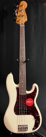 Squier Classic Vibe 60's Precision Bass 4-String P-Bass Guitar Olympic White
