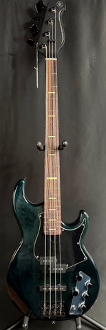 Yamaha BB734A Broad Bass 4-String Bass Guitar Indigo Blue Finish w/ Gig Bag (338)