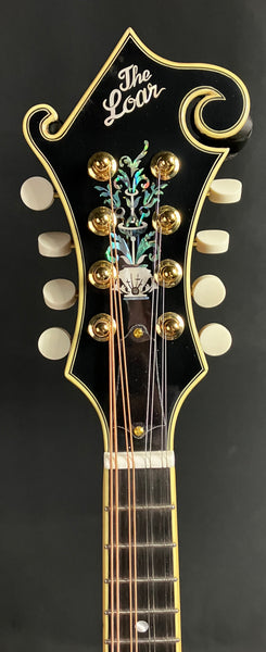 The Loar LM-700E-VS Supreme F-Style Mandolin Vintage Sunburst w/ Fishman + Case