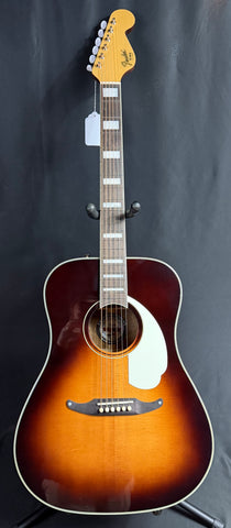 Fender King Vintage Dreadnought Acoustic-Electric Guitar Mojave Finish w/ OHSC (565)