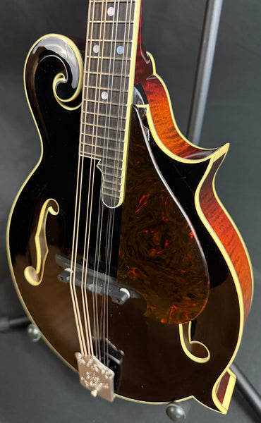 Gold Tone Grandmaster Victorian F-Style Mandolin Black Top Finish w/ Case